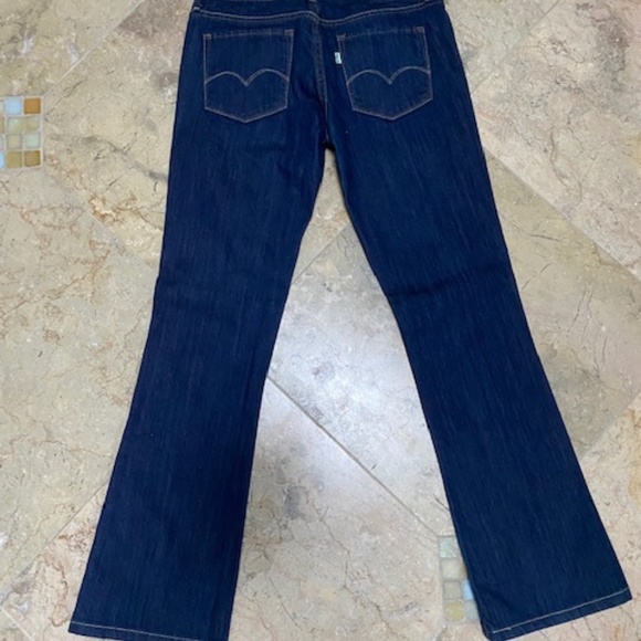 Levi's Skinny Boot Cut Jeans Dark Wash - Picture 4 of 6